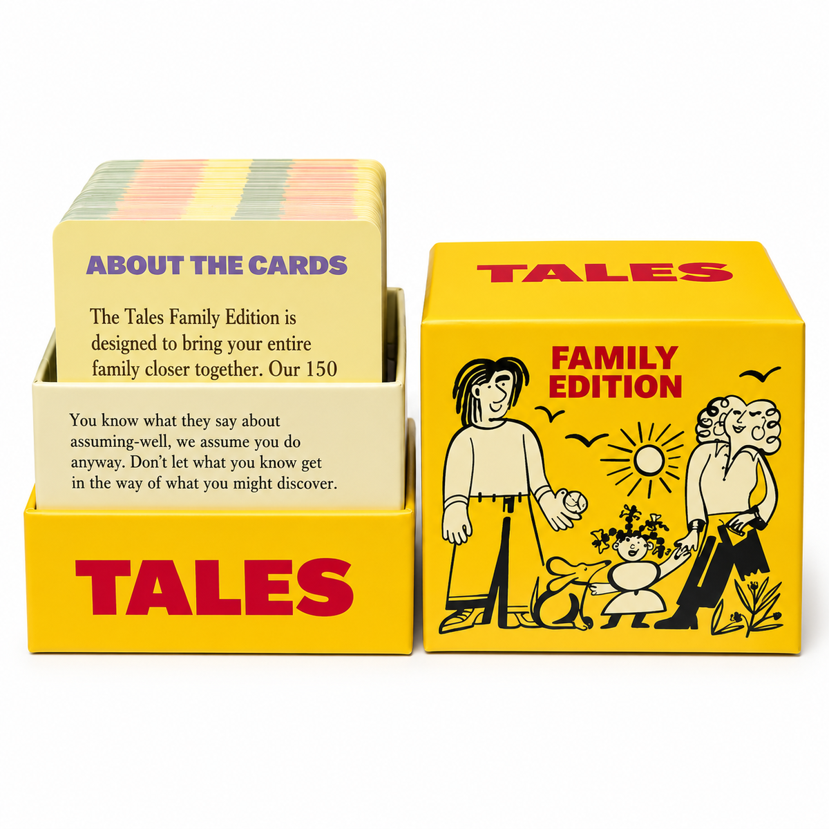 Kintale Conversation Card Game for Families, Couples and Kids
