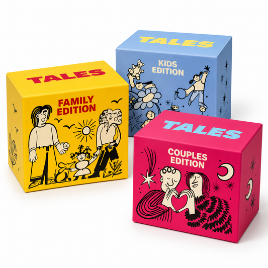 Kintale Conversation Card Game for Families, Couples and Kids